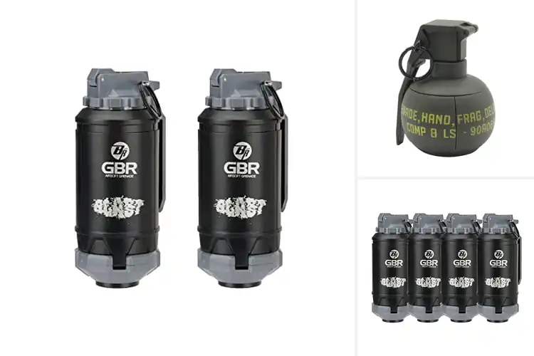 Detailed view of Best Airsoft Grenades