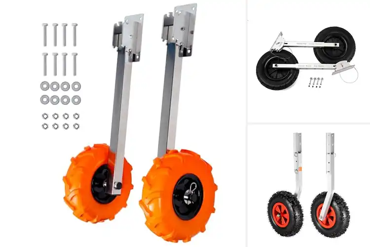 Detailed view of Best Aluminum Boat Launching Dollies