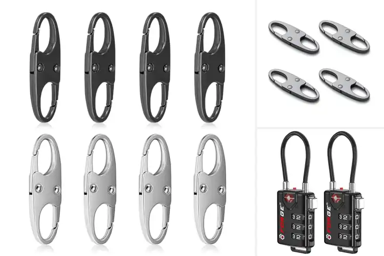 Detailed view of Best Backpack Zipper Locks for Secure Travel