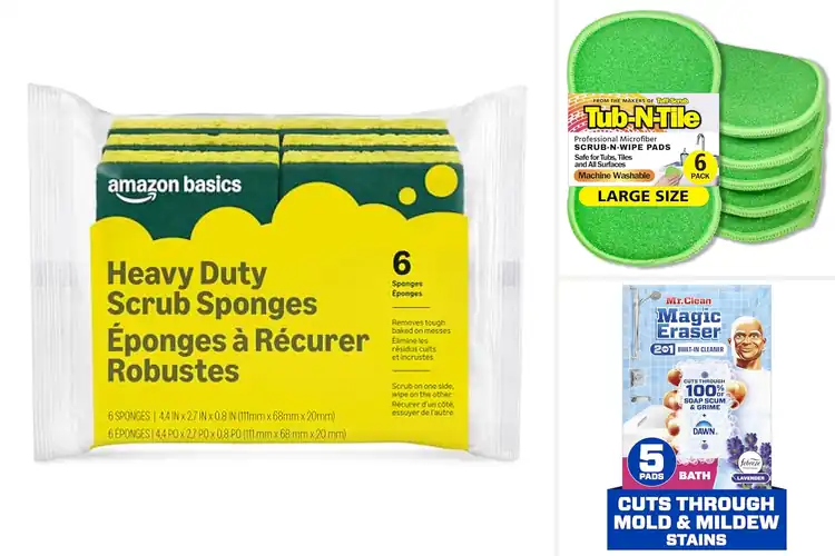 Detailed view of Best Bathroom Sponges: Effortless Cleaning, Smooth Results