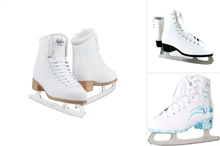 Detailed view of Best Comfortable Lined Ice Skates for Warm Support