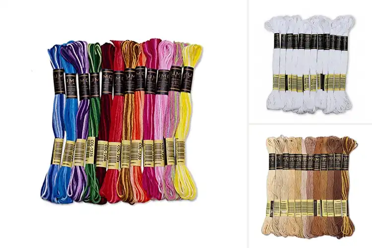 Detailed view of Best Cotton Cross Stitch Threads