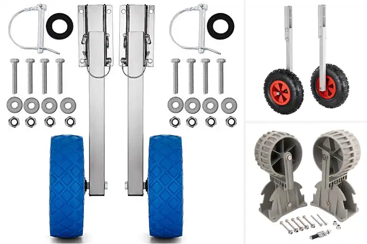 Detailed view of Best Dinghy Launching Wheels for Easy Transport