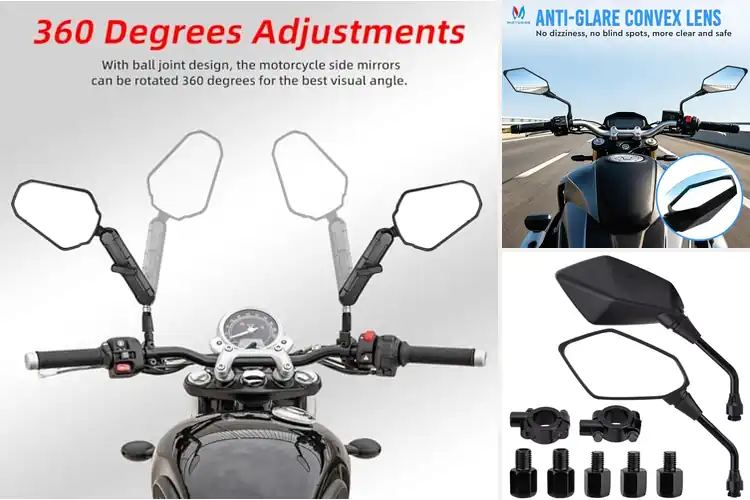 Detailed view of Best Dirt Bike Mirrors