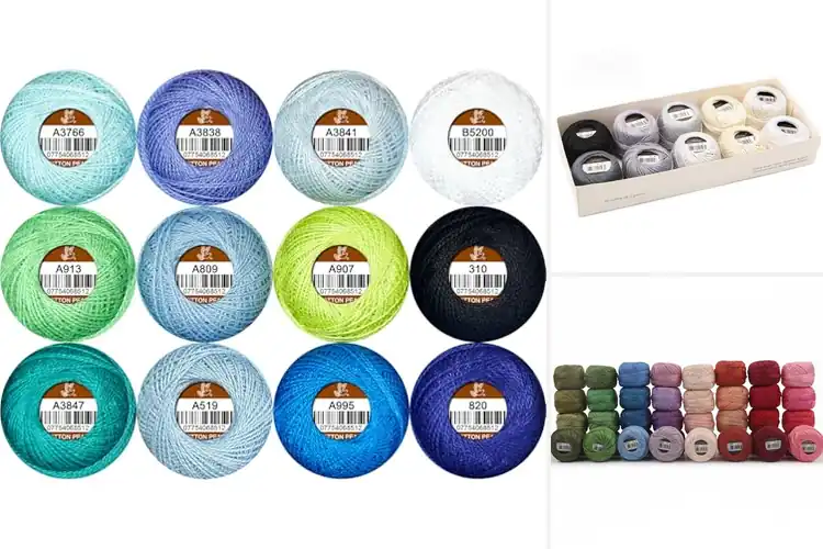 Detailed view of Best Double Mercerized Cross Stitch Threads