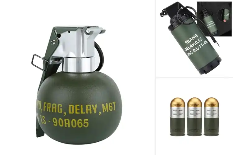 Detailed view of Best Dummy Grenades: 10 Top Picks for Cosplay & Airsoft