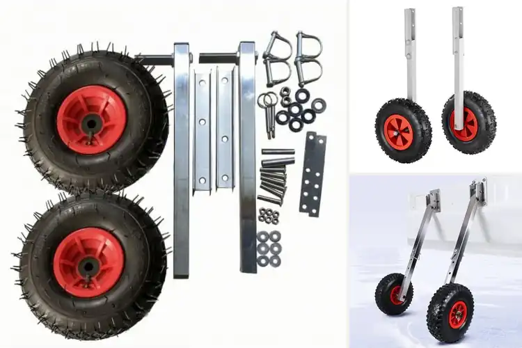 Detailed view of Best Easy Install Boat Launch Wheels