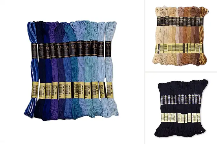 Detailed view of Best Egyptian Cotton Embroidery Threads