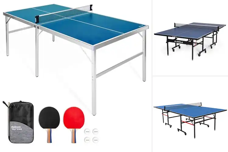 Detailed view of Best Foldable Ping Pong Table Sets for Compact Fun