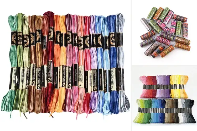 Detailed view of Best Gradient Color Threads
