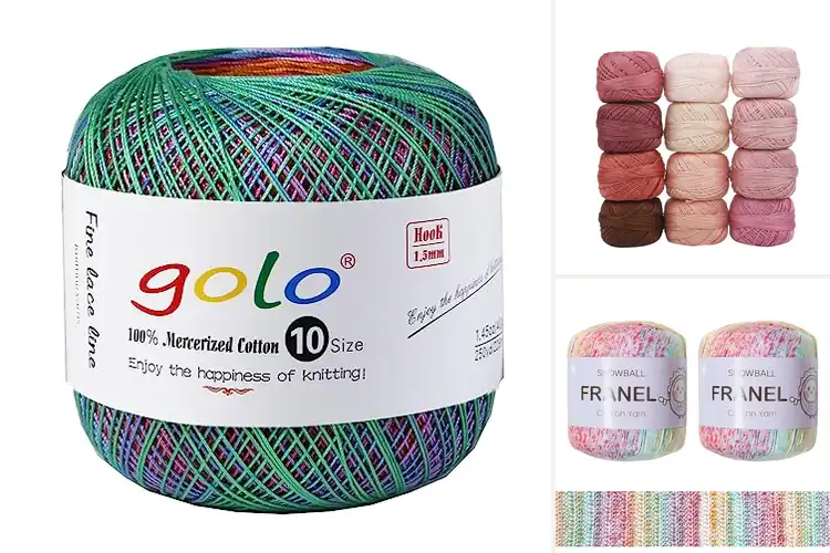 Detailed view of Best Gradient Crochet Threads: Top 10 Vibrant Picks