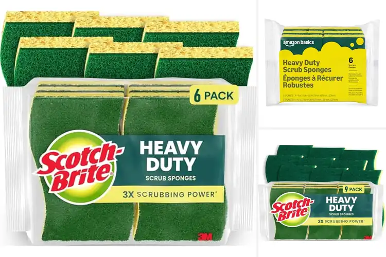 Detailed view of Best Heavy Duty Cleaning Sponges