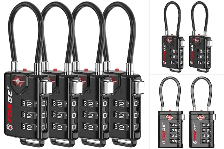 Detailed view of Best Heavy Duty Luggage Locks