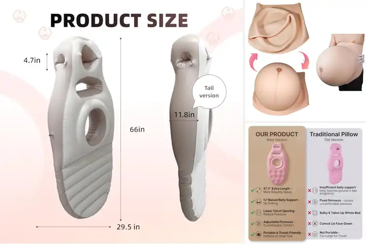 Detailed view of Best Inflatable Belly Bellys: 8 Top Picks for Comfort & Fun