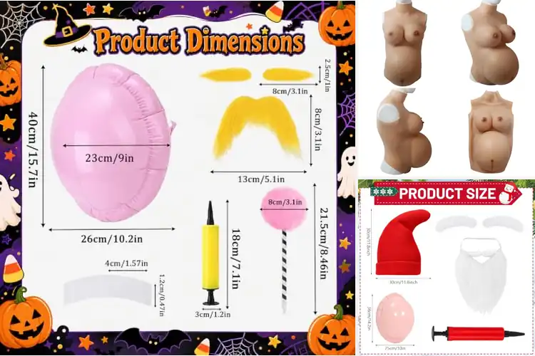 Detailed view of Best Inflatable Belly Costumes