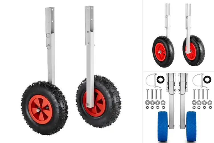 Detailed view of Best Inflatable Boat Launch Wheels