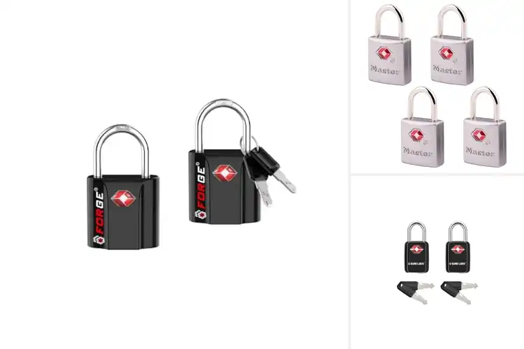 Detailed view of Best Keyed Luggage Locks