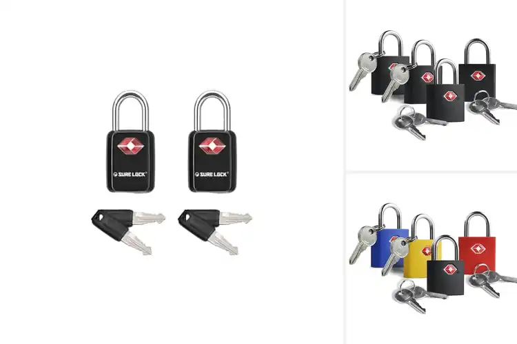 Detailed view of Best Keyed Small Zipper Locks