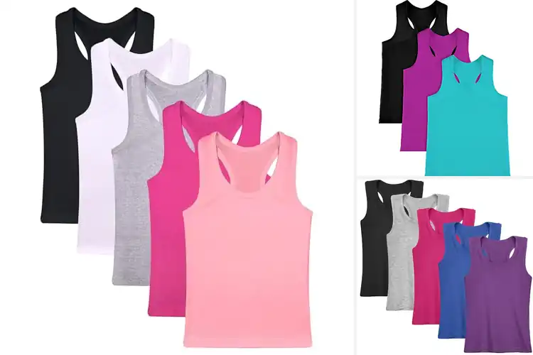 Detailed view of Best Kids Dance Tank Tops