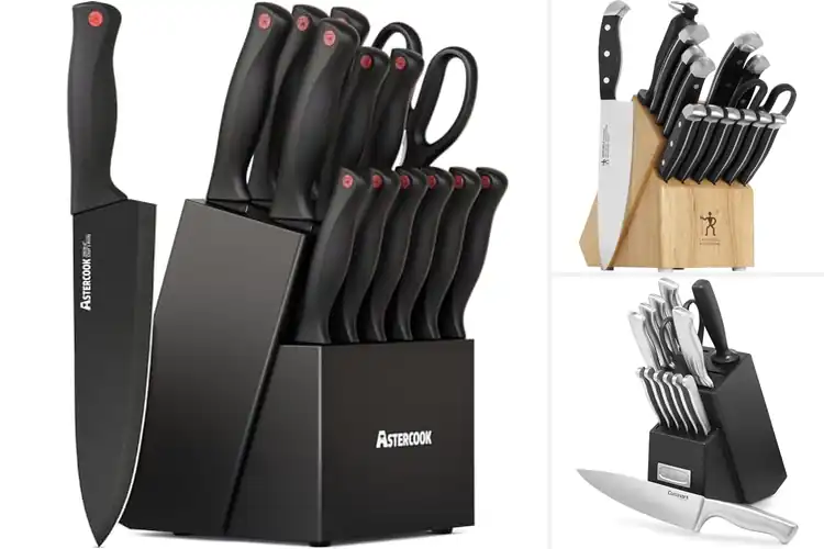 Detailed view of Best Kitchen Knife Sets for Effortless Cooking