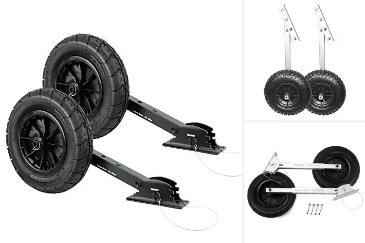 Detailed view of Best Marine Launching Wheels