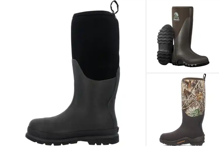 Detailed view of Best Muck Boots For Men: Stay Dry & Comfortable All Day