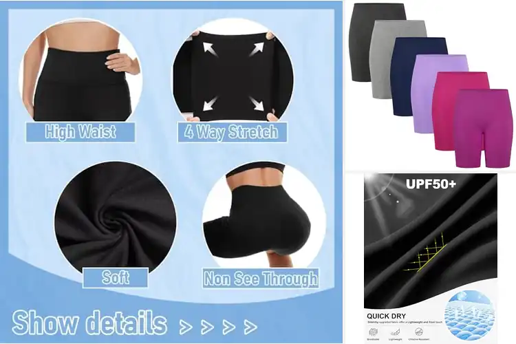 Detailed view of Best Non See Through Shorts: 8 Top Picks for Comfort & Style