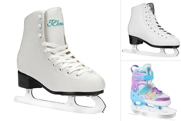 Detailed view of Best Outdoor Rink Ice Skates
