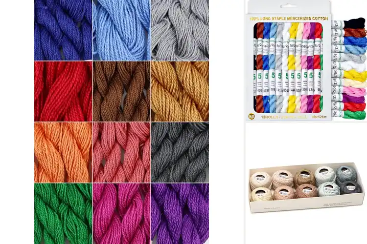 Detailed view of Best Pearl Cotton Embroidery Threads