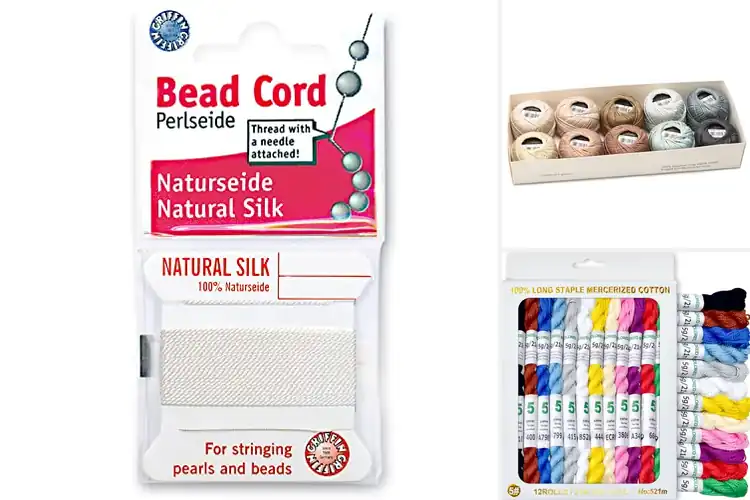 Detailed view of Best Pearl Threads: Smooth Stitching Made Simple & Enjoyable