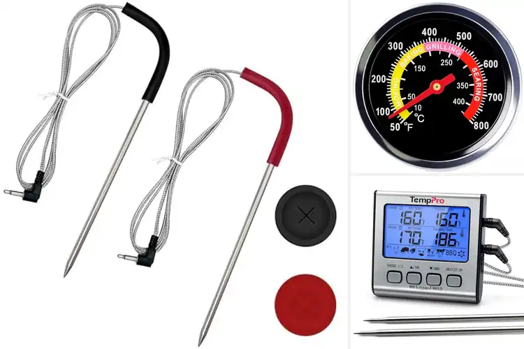 Detailed view of Best Pellet Grill Thermometers