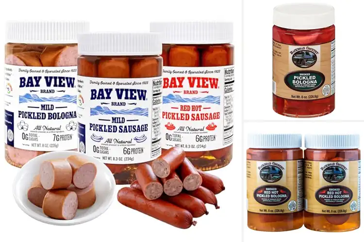 Detailed view of Best Pickled Meat Samplers