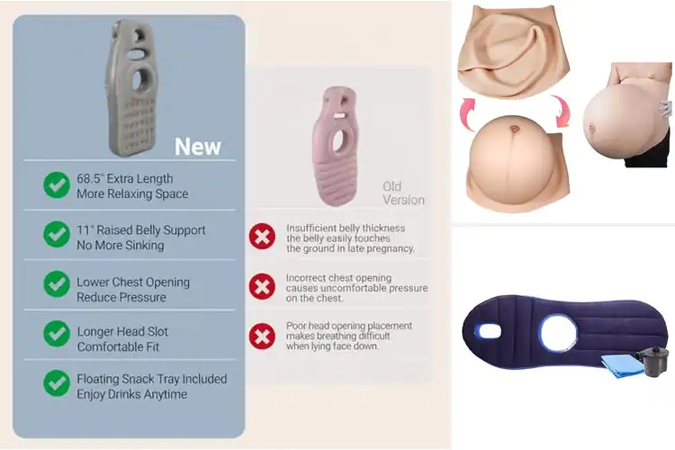 Detailed view of Best Pregnancy Inflatable Bellys