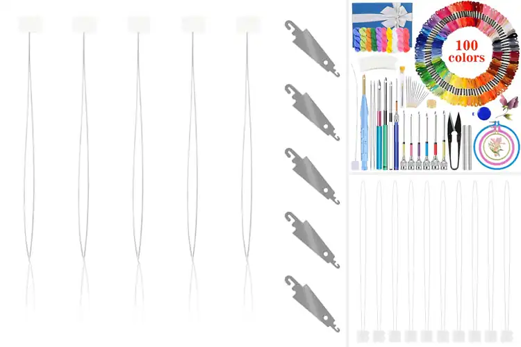 Detailed view of Best Punch Needle Threads: 8 Smooth & Fun Picks