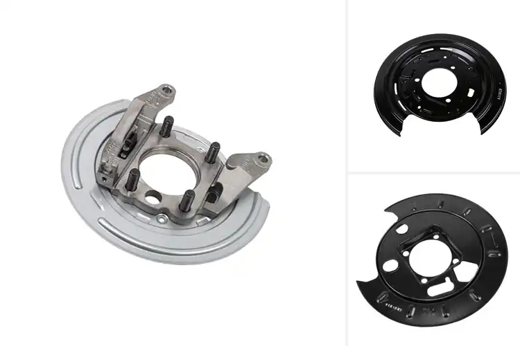 Detailed view of Best Rear Parking Brake Anchor Backing Plates
