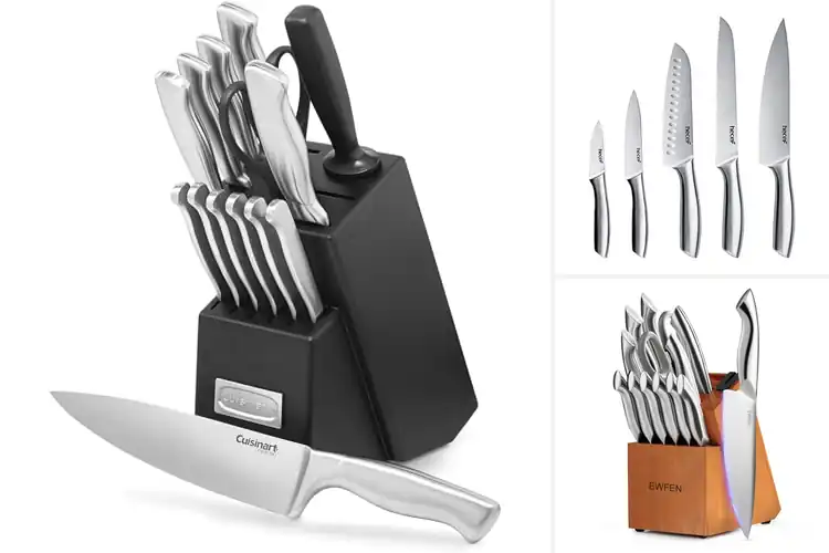 Detailed view of Best Stainless Steel Knives: Top 10 Sets for Easy Cooking