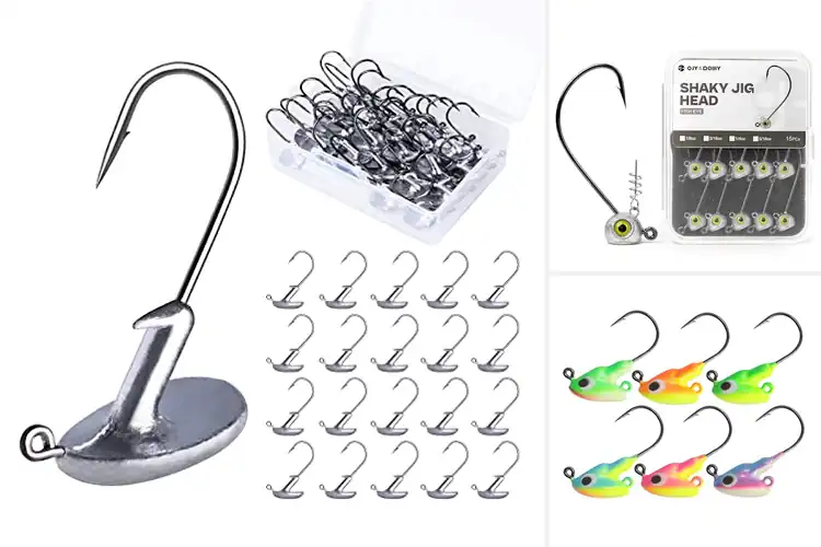 Detailed view of Best Stand Up Jig Heads