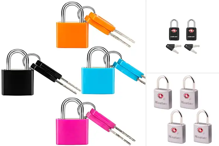 Detailed view of Best Suitcase Locks With Keys