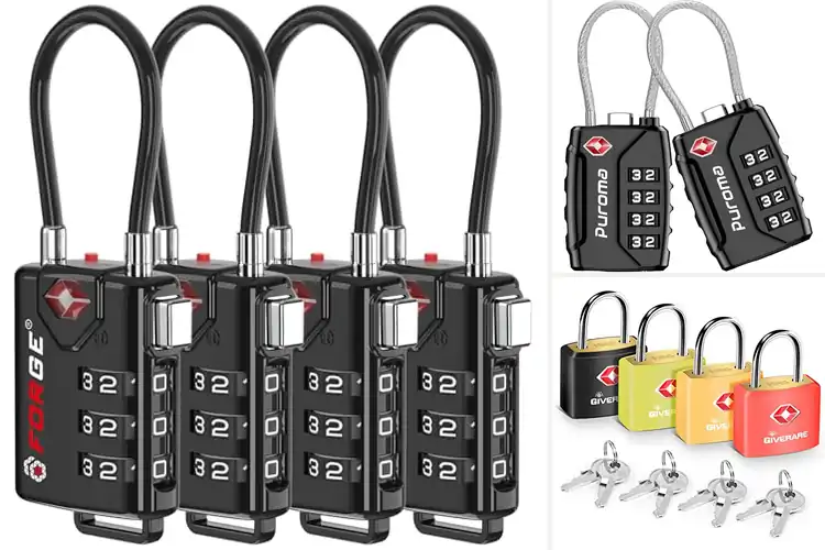 Detailed view of Best Suitcase Padlocks: Secure Your Luggage