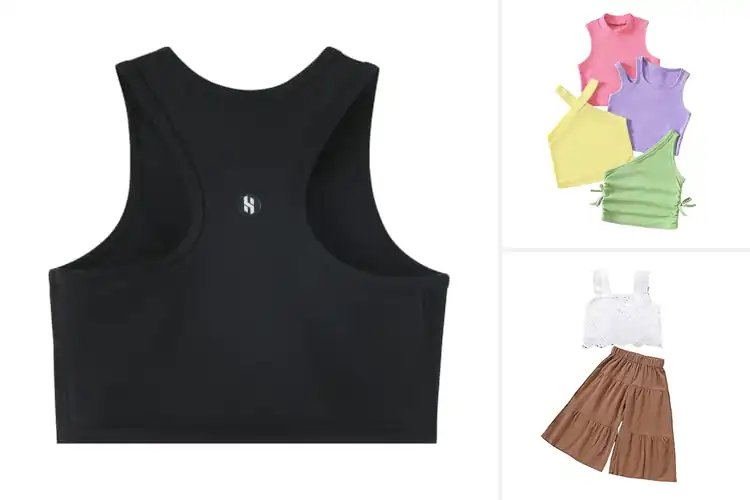 Detailed view of Best Toddler Girl Crop Tops