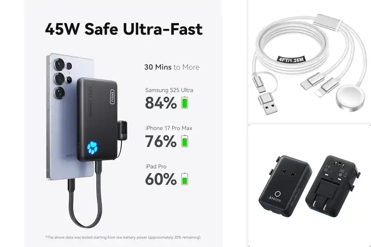 Detailed view of Best Travel Chargers: Top 10 Compact Power Picks