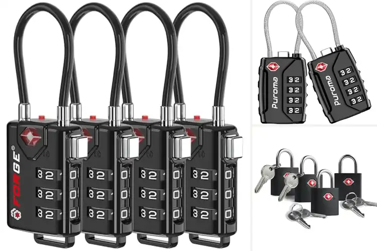 Detailed view of Best Travel Padlocks: Top 10 Secure Picks for Every Traveler
