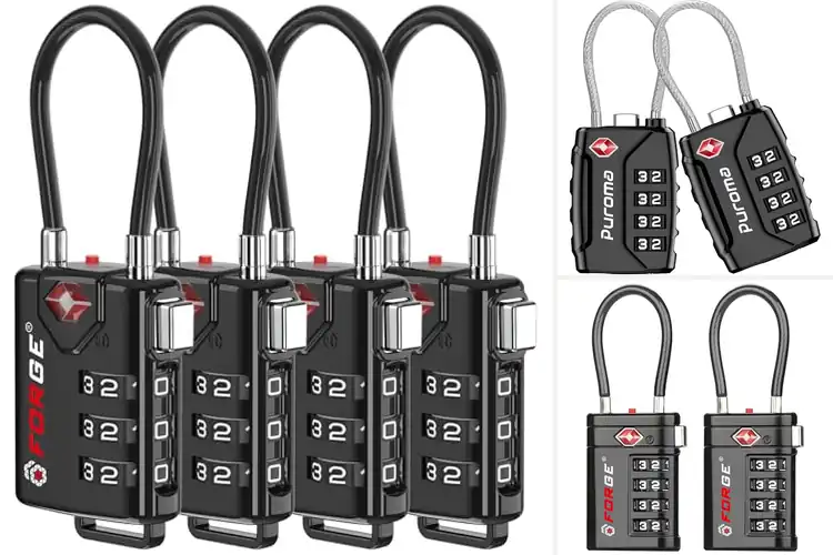 Detailed view of Best TSA Approved Luggage Locks