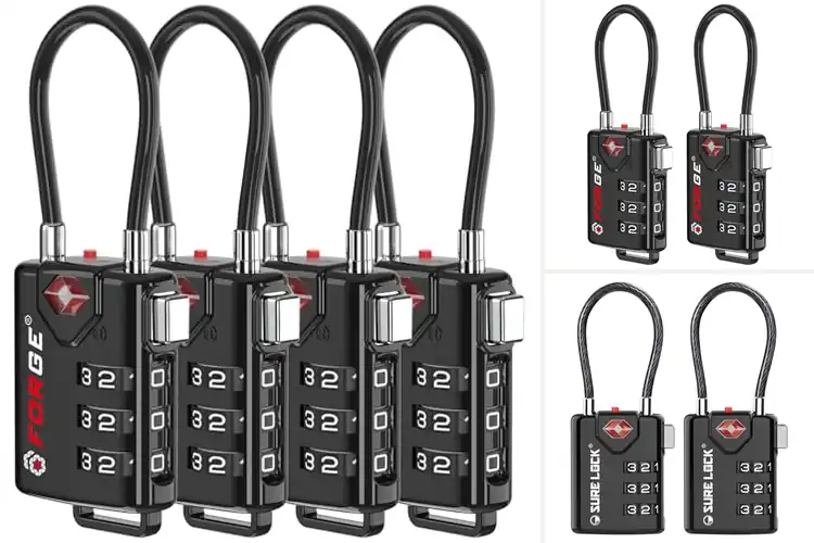 Detailed view of Best TSA Approved Padlocks