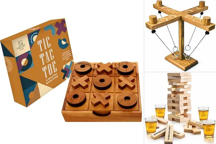 Detailed view of Best Wooden Game Gifts for Adults
